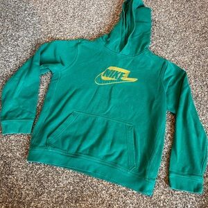 Nike Kids Green Hoodie